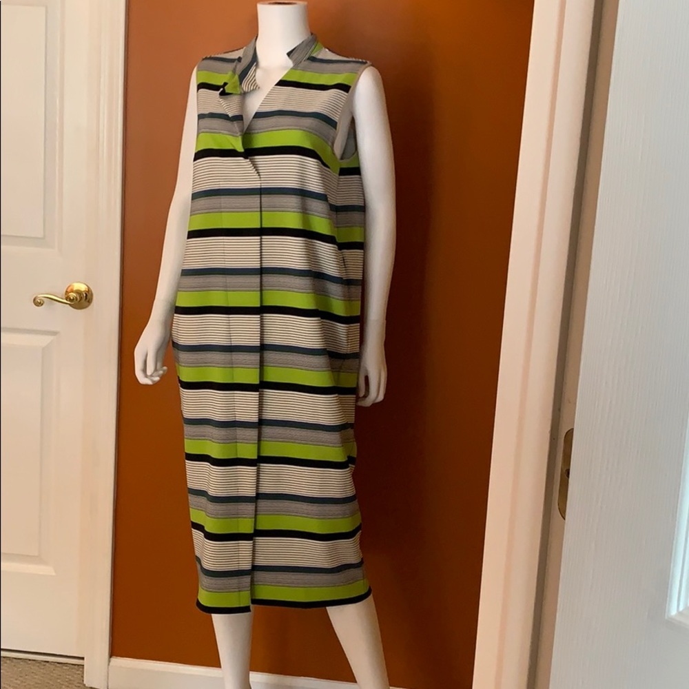 Rachel Roy Stripe Sleeveless Dress